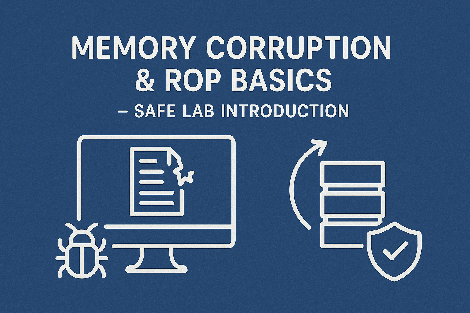 Memory Corruption & ROP Basics — Safe Lab Introduction